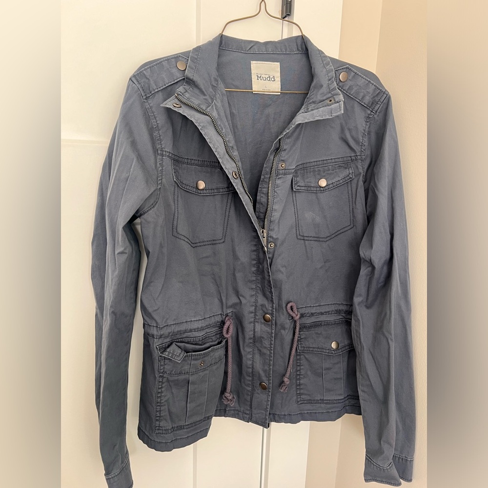 Mudd slate blue jacket